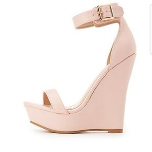 Pink wedges